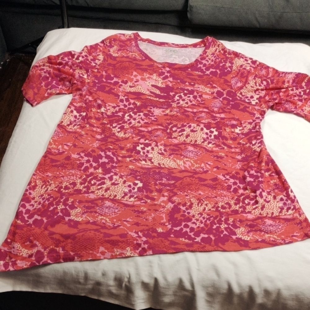 Logo Lori Goldstein Women's Top Size XL